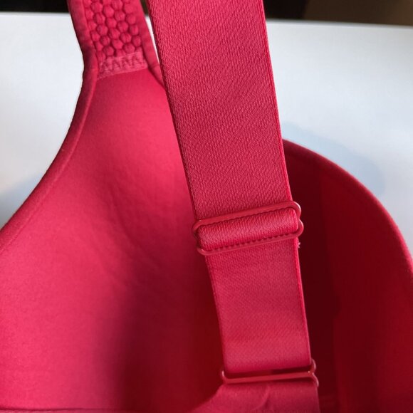 Cacique Lane Bryant Modern Luxe Lightly Lined Balconette Bra Size 42DDD Red - Picture 6 of 9